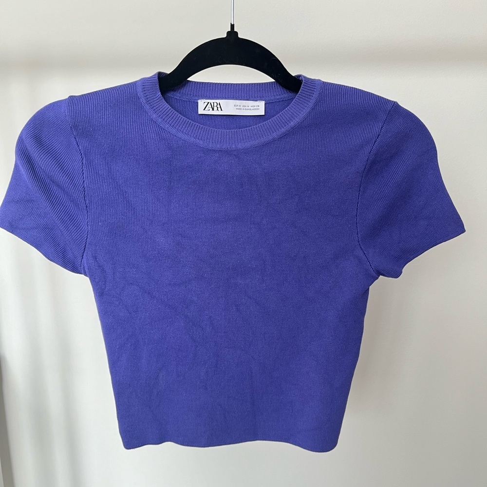 Zara knit top